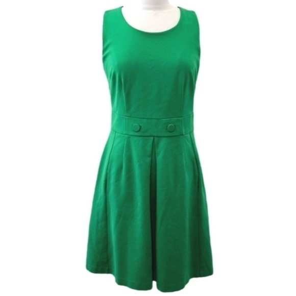 Boden Dress - Emerald Green Sheath Midi - 14 - Picture 1 of 9